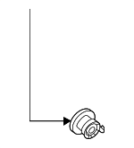6R0857049 - Body: Reinforced Beam Spacer for Audi Image