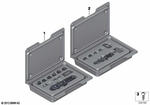 61319267892 - Vehicle Electrical System: Rep. Kit, Control Panel, Center Console for BMW Image