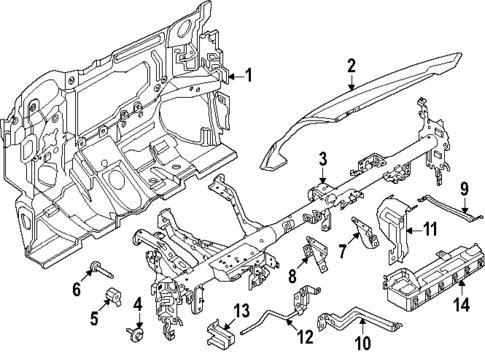 Instrument Panel for 2023 Nissan ARIYA #1