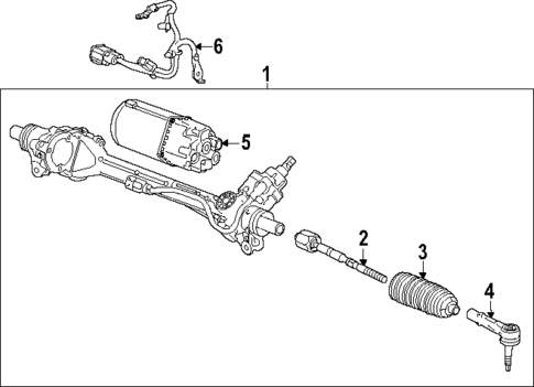 Steering Gear & Linkage for 2024 Chevrolet Corvette #0