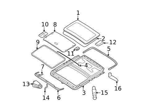 Sunroof for 2000 BMW 323Ci #0