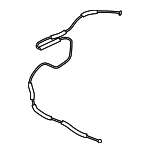 74880TRT003 - : Release Cable for Honda Image