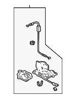74800S3VA01 - : Lock Assembly for Acura Image