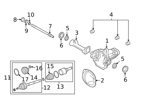 Hardware, Fasteners & Fittings for 2015 Ford Expedition #0