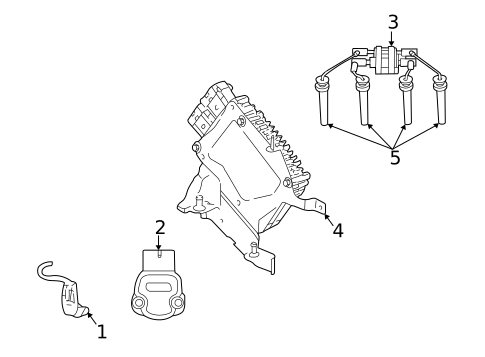 Powertrain Control for 2003 Chrysler Sebring #0