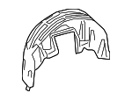 656380R020 - Body: Wheelhouse Liner for Toyota: RAV4, RAV4 Prime Image