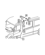 68012786AA - : A/c And Heater Drain for Mopar Image