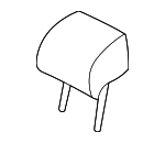 57N885901AAAF - Body: Headrest, Outer for Volkswagen Image