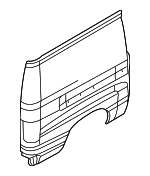 F2UZ28278A96E - Body: Side Panel for Ford: E-150, E-150 Econoline, E-250, E-250 Econoline, E-350 Club Wagon, E-350 Econoline, E-350 Econoline Club Wagon, E-350 Super Duty Image