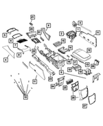 5YT24DX9AB - Interior Trim: Cupholder for Mopar Image