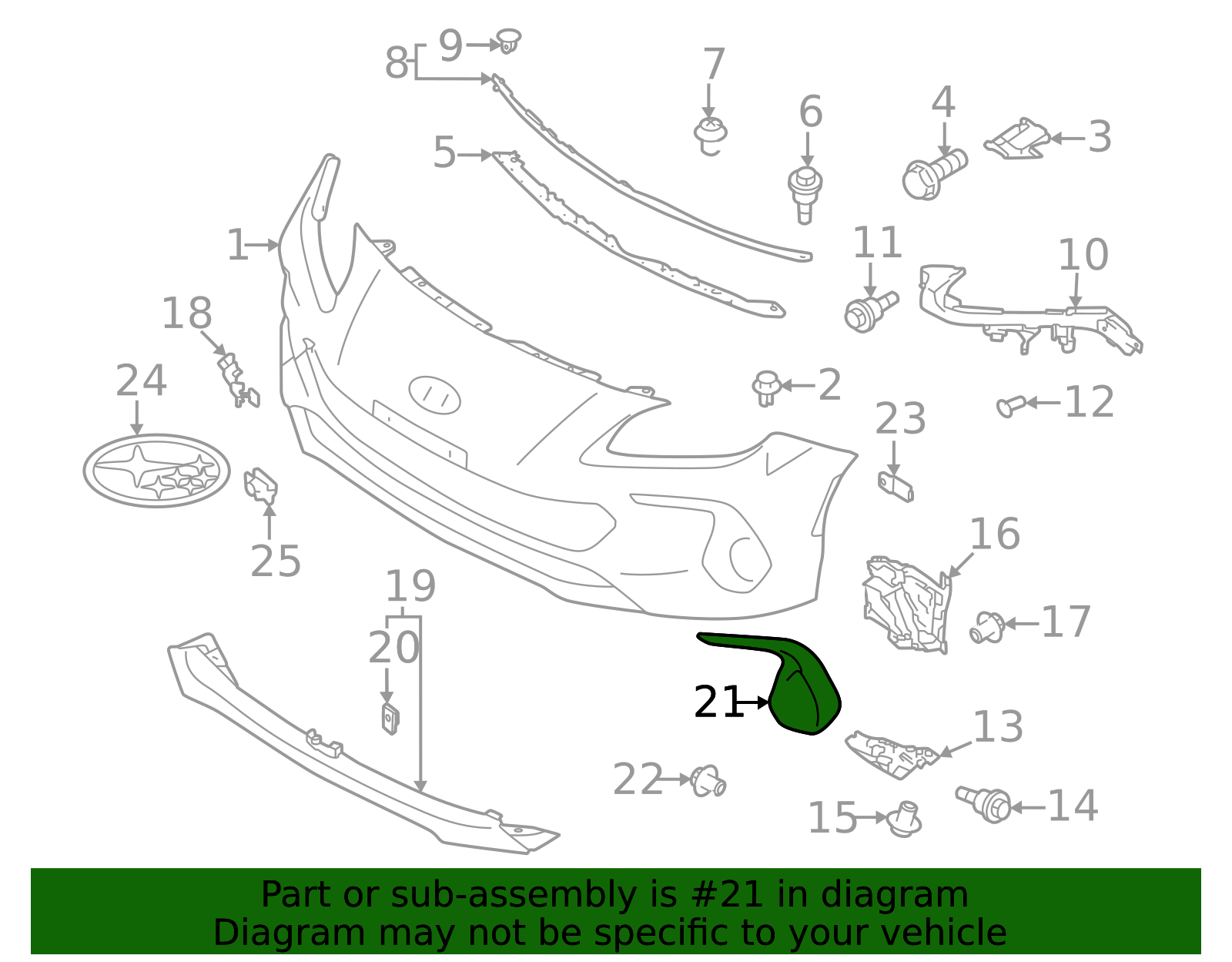 2022-2025 Subaru BRZ Bezel 57731CC070 | Subaru Online Parts