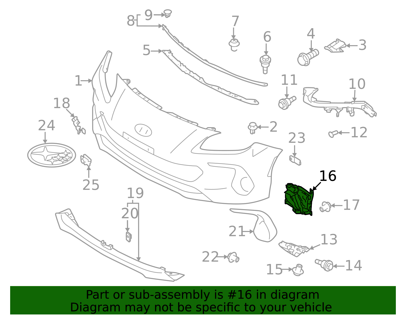 2022-2025 Subaru BRZ Duct 57746CC010 | OEM Parts Online