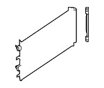 YJ772 - HVAC: Motorcraftâ„¢ Condenser for Ford Image