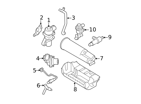 EGR & Related Components for 2004 Ford Ranger #0
