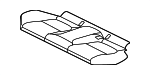 T4N3634 - Body: Seat Cushion Pad for Jaguar Image