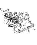 6506499AA - Engine Mounting: Hex Head Screw And Washer for Mopar Image