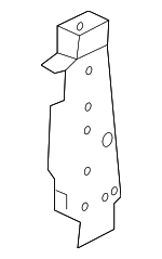 5215A424 - Body: Vertical Support for Mitsubishi: Outlander, Outlander PHEV Image