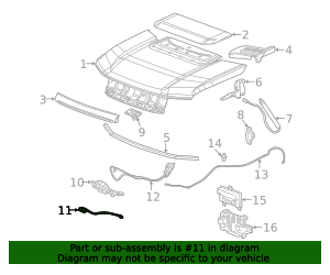 2020-2026 GM (Replaces 85734717) Release Switch Yellow Wire 85877553 GM ...