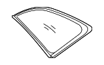 878101U000 - : Quarter Glass for Kia Image