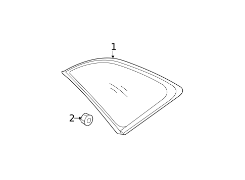 Glass & Hardware for 2014 Kia Sorento #0