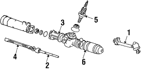 Steering Gear & Linkage for 1991 Toyota Camry | Longo Toyota