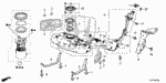 17711SNAA01 - Electrical/Exhaust/Heater/Fuel: RETAINER (WHITE) (SANOH) for Honda Image
