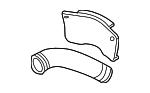 6A145790 - Cooling System: Pressure Tube for Volkswagen: Beetle, Golf Image