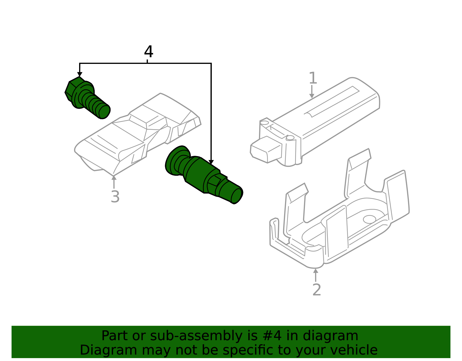 Mini Cooper Countryman Tire Pressure Sensor Valves