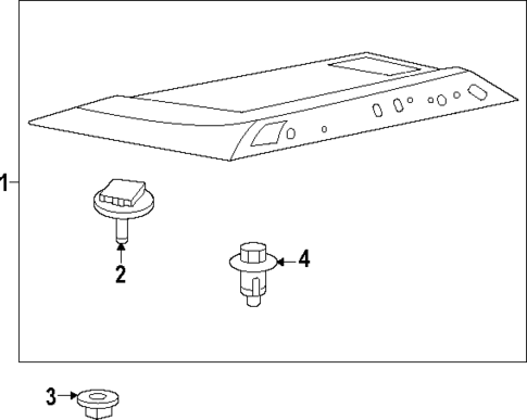 Exterior Trim - Hood for 2025 Toyota Tundra #0
