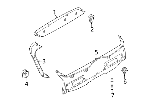 Interior Trim for 2016 BMW X5 #0