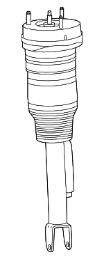 2143203103 - : Strut                                    for Mercedes-Benz Image