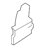 80401CE40A - Body: Upper Hinge for Nissan Image