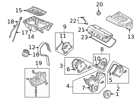 Engine Parts for 2009 Honda Civic #19