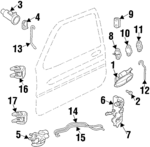 10292296 - Body: Control Rod for Pontiac: Grand Prix Image