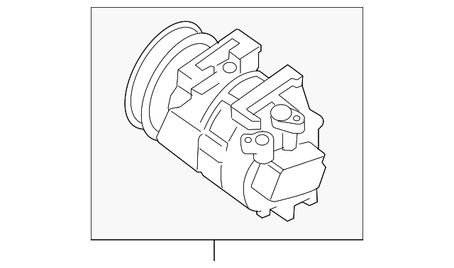 A/C Compressor - Nissan (92600-9AA0A)