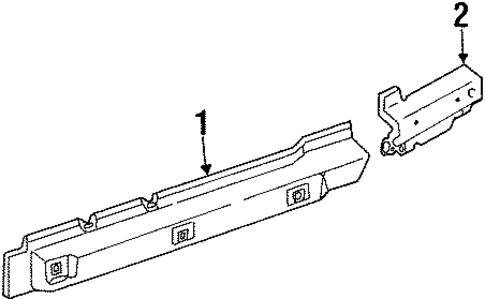 Rocker for 1996 Mercury Grand Marquis #0