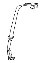 1HU171T5AG - Electrical: Center Seat Belt for Dodge: Charger Image