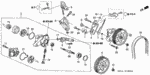 56123PVFA01 - Engine: JOINT, INLET for Honda Image