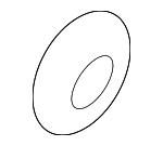 3699603 - Brakes: Backing Plate for Chrysler: Fifth Avenue | Dodge: B150, B1500, B250, B2500, B350, D100, D150, D250, D350, Diplomat, Ramcharger, W100, W150, W250, W350 Image