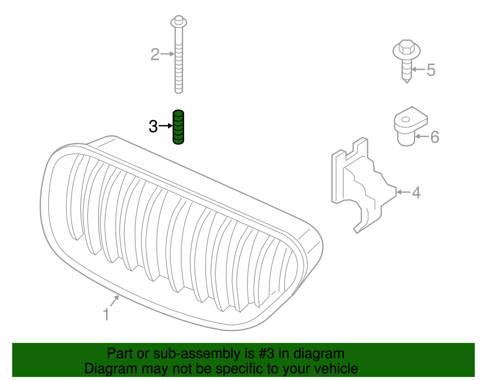 Grille Spring - BMW (7147222655)
