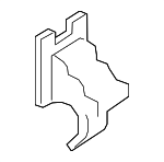 51137212858 - Body: Grille Support for BMW: 640i, 640i Gran Coupe, 640i xDrive, 640i xDrive Gran Coupe, 650i, 650i Gran Coupe, 650i xDrive, 650i xDrive Gran Coupe, M6, M6 Gran Coupe Image