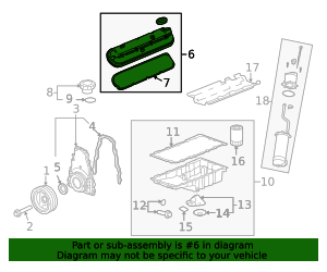 12637686 - High-Quality Rocker Arm Cover for 2009-2015 GM | AutoNation ...