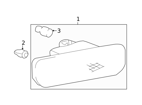License Lamps for 2004 Hyundai Sonata #0