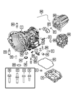 6508112AA - Automatic Transaxle 4 Speed: Bolt for Mopar Image