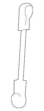 88956632 - Body: Hinge Rod for Cadillac: XLR Image