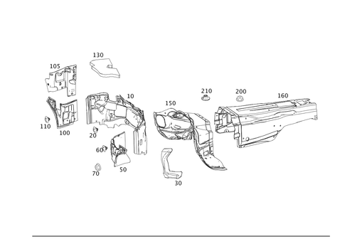 Damping in Engine Compartment for 2012 Mercedes-Benz C63 AMG #0