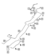 5146783AB - Fuel: Tube Clip for Mopar Image