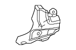 12602F4010 - Cooling System: Heat Shield for Toyota Image