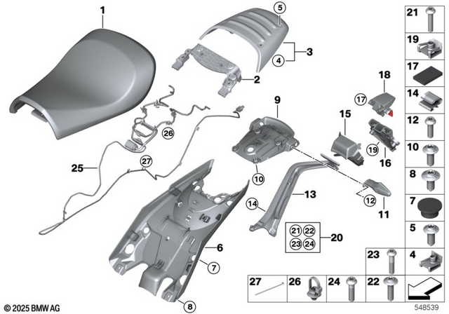 63237108505 - Design: Multifunctional Turn Signal Lamp - Sae for BMW-Motorrad Image