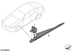 63145B8DA35 - : Light Module, Light Carpet,  for BMW Image